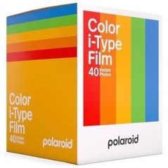 Polaroid i-Type Color Instant Film ASA 640 - Capture Life's Moments with Vibrant Images!